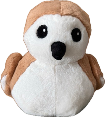 The Pip the Plover plush toy
